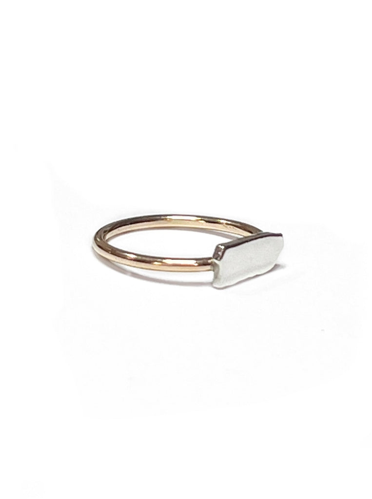 PR Ring in Sterling Silver or Mixed Metals – Summer Love