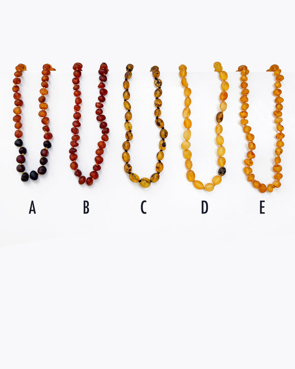 Amber Teething Necklace for Babies
