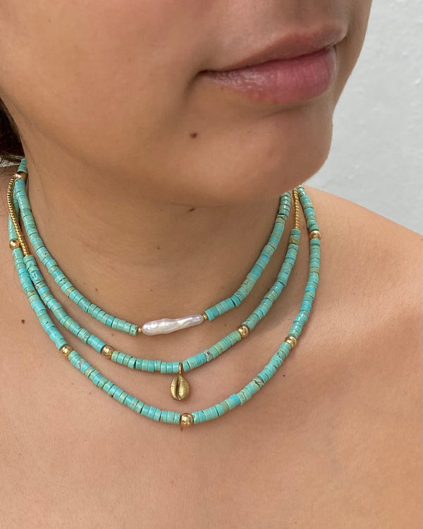 Beaded Turquoise Necklaces